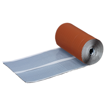 Žáruvzdorná hliníková lepící páska,  280 mm, 5 m role, cihlově červená
